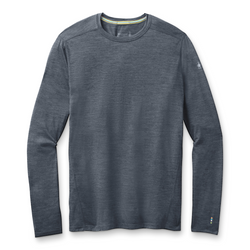 Smartwool Mens Classic All-Season Merino Base Layer Long Sleeve Iron Heather