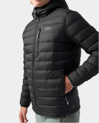 Mens Hometown Down Hooded Jacket