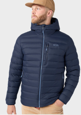 Mens Hometown Down Hooded Jacket