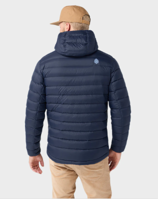 Mens Hometown Down Hooded Jacket