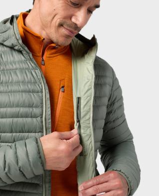 Stio Mens Pinion Down Hooded Jacket