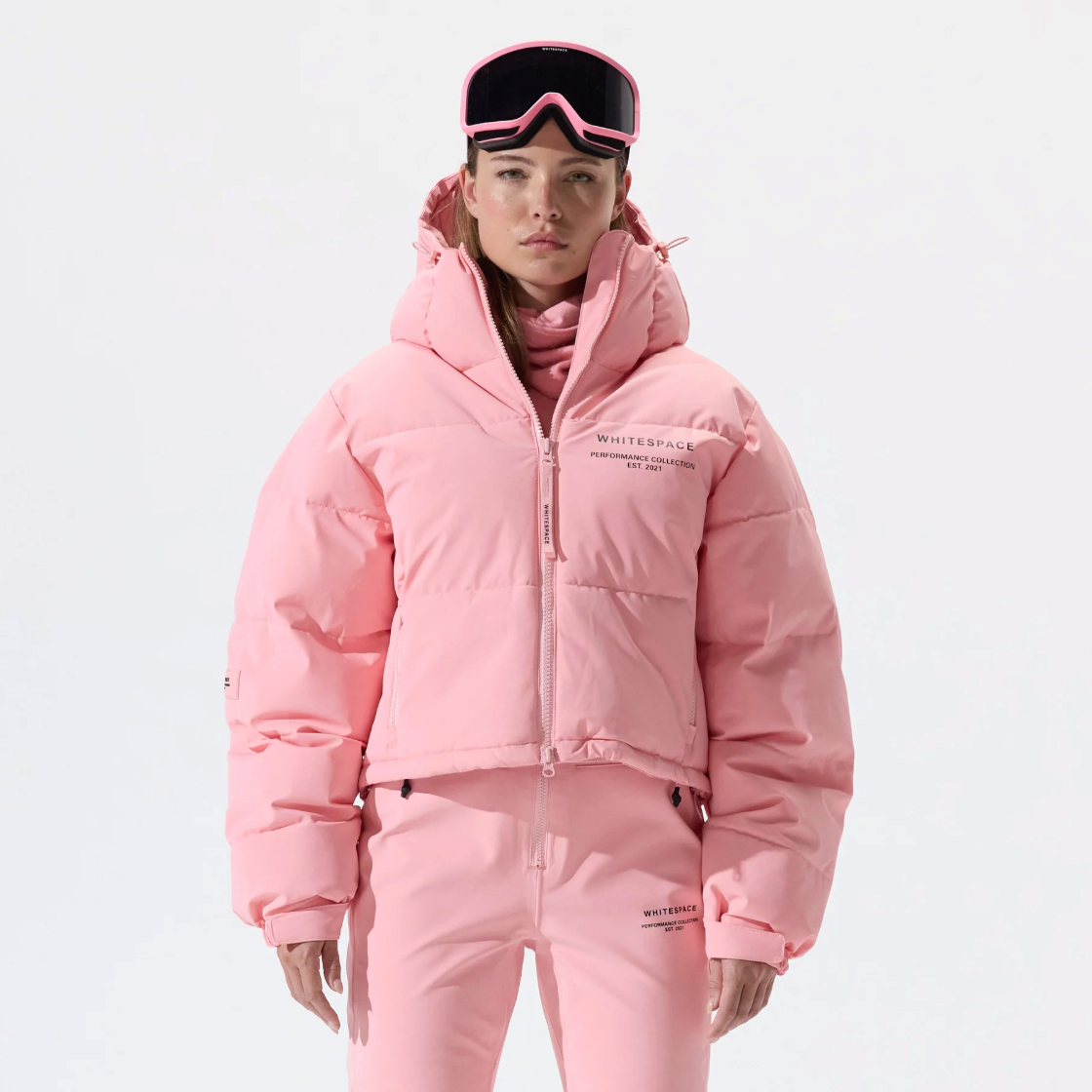 Whitespace Cropped Puffer Jacket