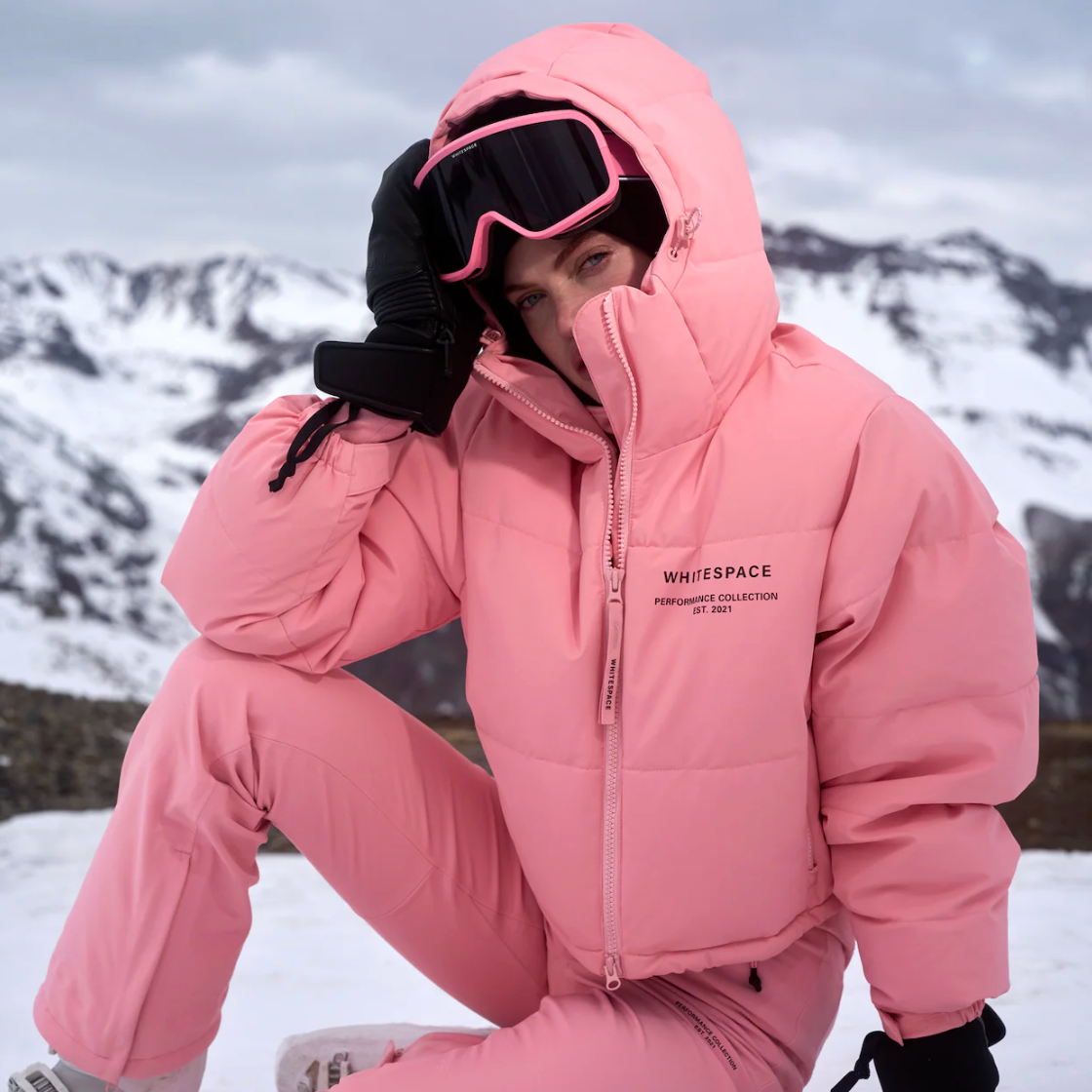 Whitespace Cropped Puffer Jacket