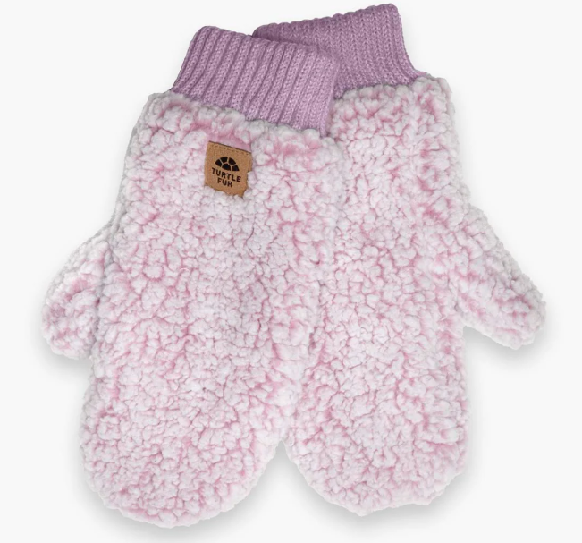 Turtle Fur Comfort Lush Freestyle Mitts Dusty Rose