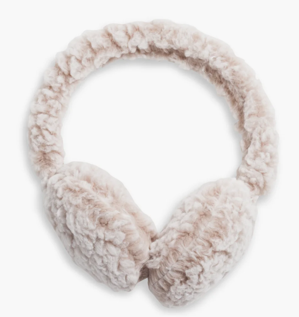 Turtle Fur Comfort Lush Whiteout Ear Muffs Natural
