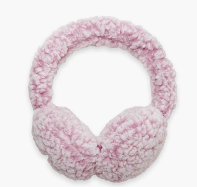 Turtle Fur Comfort Lush Whiteout Ear Muffs Dusty Rose