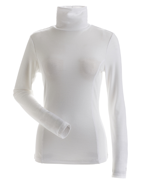 Nils, INC. Danni Rib Ladies Top / White
