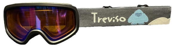 Treviso Prime Small Kids Goggles Black Yeti