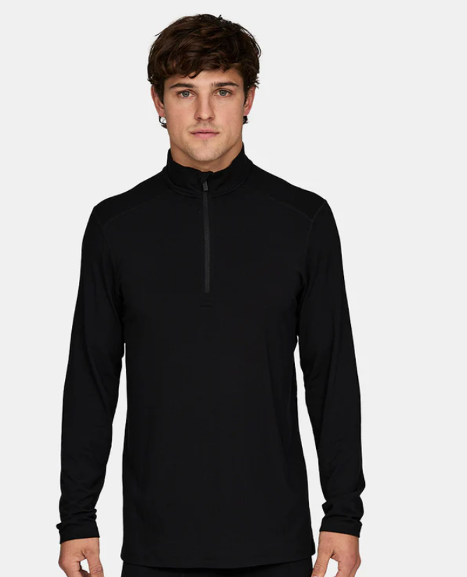Le Bent Mens Midweight 1/4 Zip