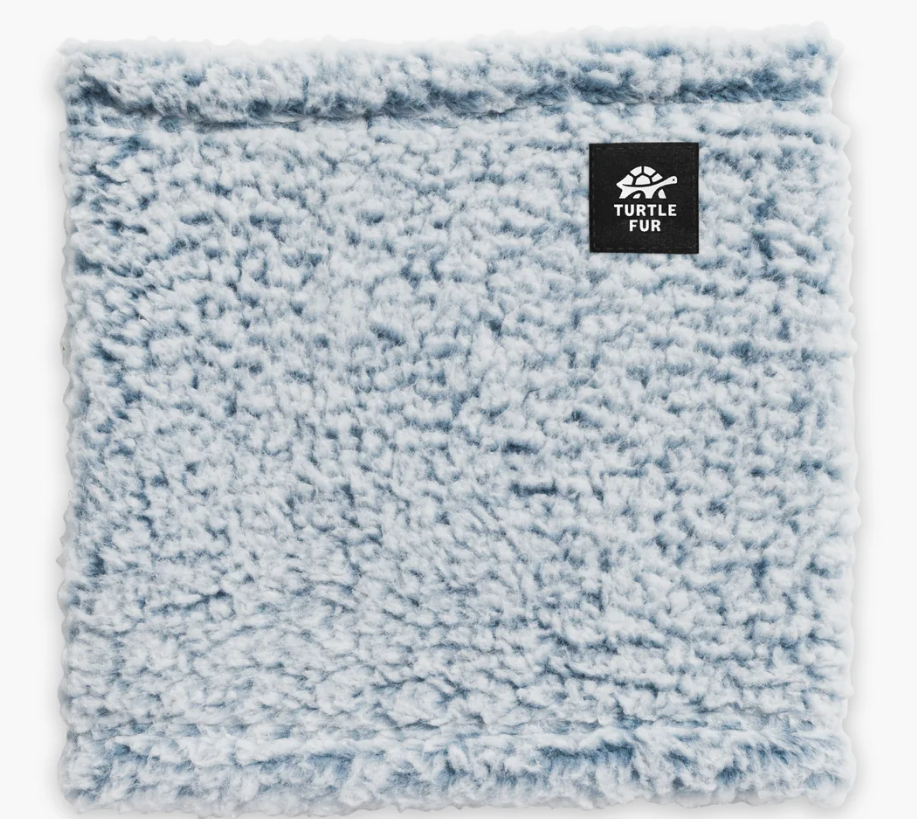Turtle Fur Kids Comfort Lush Neck Warmer Smoke Blue