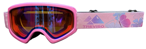 Treviso Prime Medium Junior Goggles Rose Butterfly