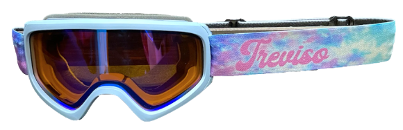 Treviso Prime Medium Junior Goggles Sky Blue Tiedye