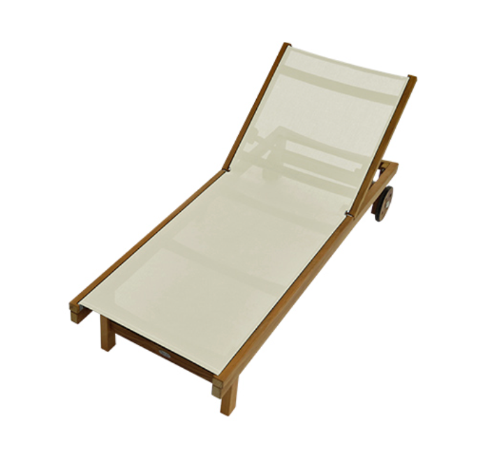 Royal Teak Sundaze Chaise Lounger 3-Piece Set White