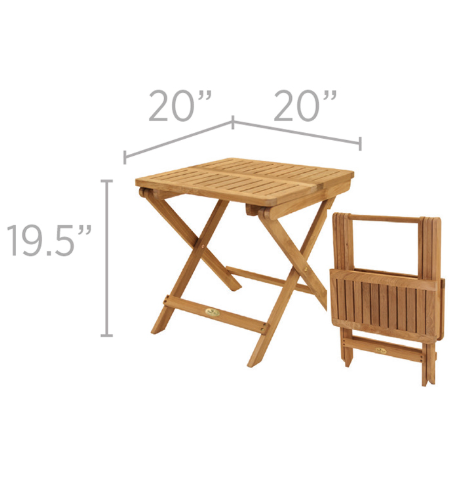 Royal Teak Sundaze Chaise Lounger 3-Piece Set