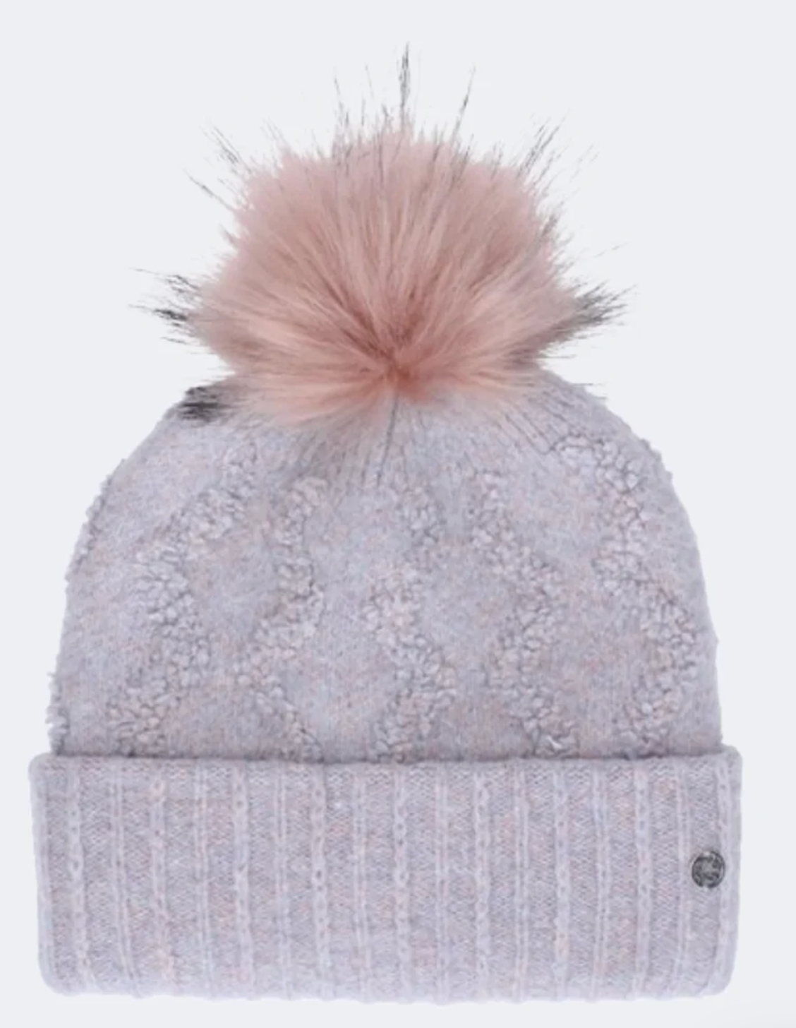 Chaos Sparkle Pom Beanie Dusty Rose