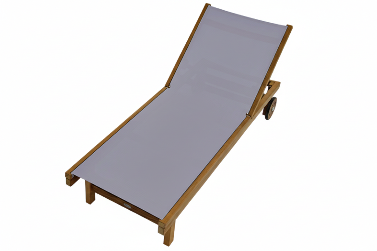 Royal Teak Sundaze Chaise Lounger 3-Piece Set Gray