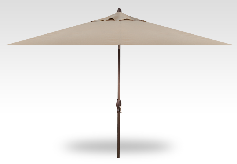 Treasure Garden 8x10 Auto Tilt Umbrella UM8810RT0_ / Bronze / Khaki - 4822 (C)