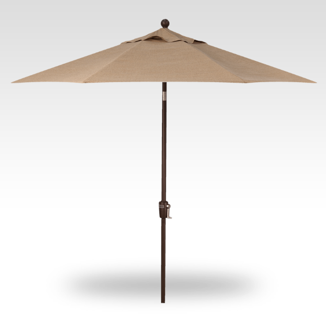 Treasure Garden 9 Button Tilt Umbrella UM960_ / Bronze / Sesame-4818 (C)