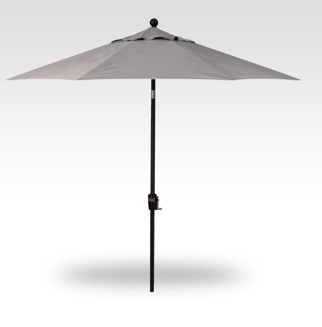 Treasure Garden 9 Button Tilt Umbrella UM960_ / Black / Boulder-4820 (C)