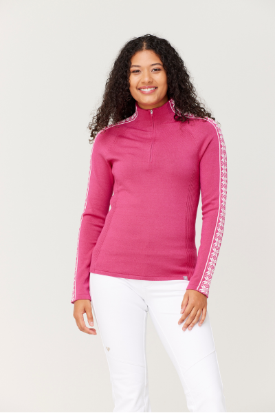 Women's Slalom Zip Neck Sweater