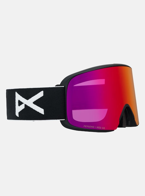 Anon M6 Goggles Black / Perceive Sunny Red (14% - S3) + Perceive Cloudy Burst (59% - S1)