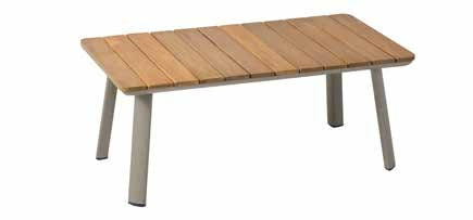 Al Fresco Aspect Sling Deep Seating and Gathering Set Summit Coffee Table