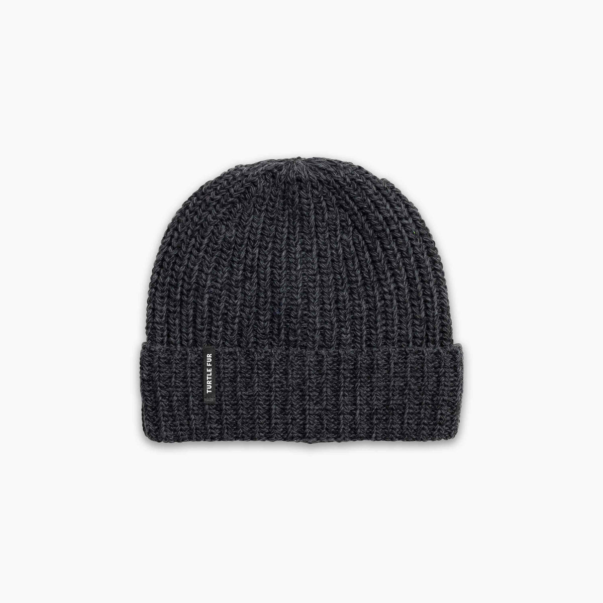 Turtle Fur Ocean Ragg Wool Ethan Hat Black