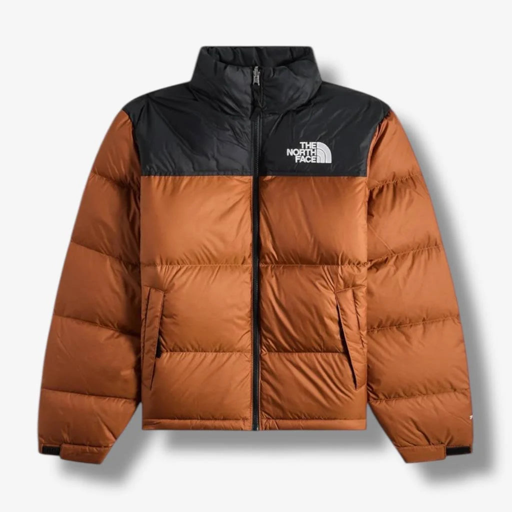 North Face M 1996 Retro Nuptse Jacket Burnt Umber/TNF Black