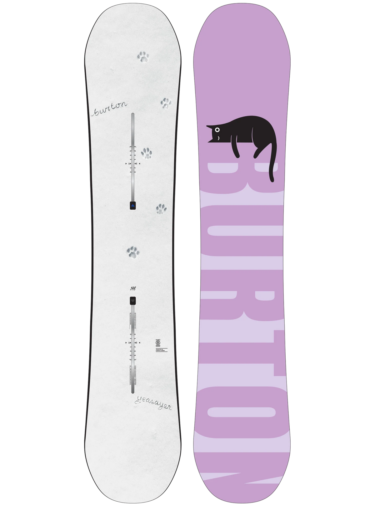 Burton Women's Yeasayer Flying V Snowboard 2027 in Paws