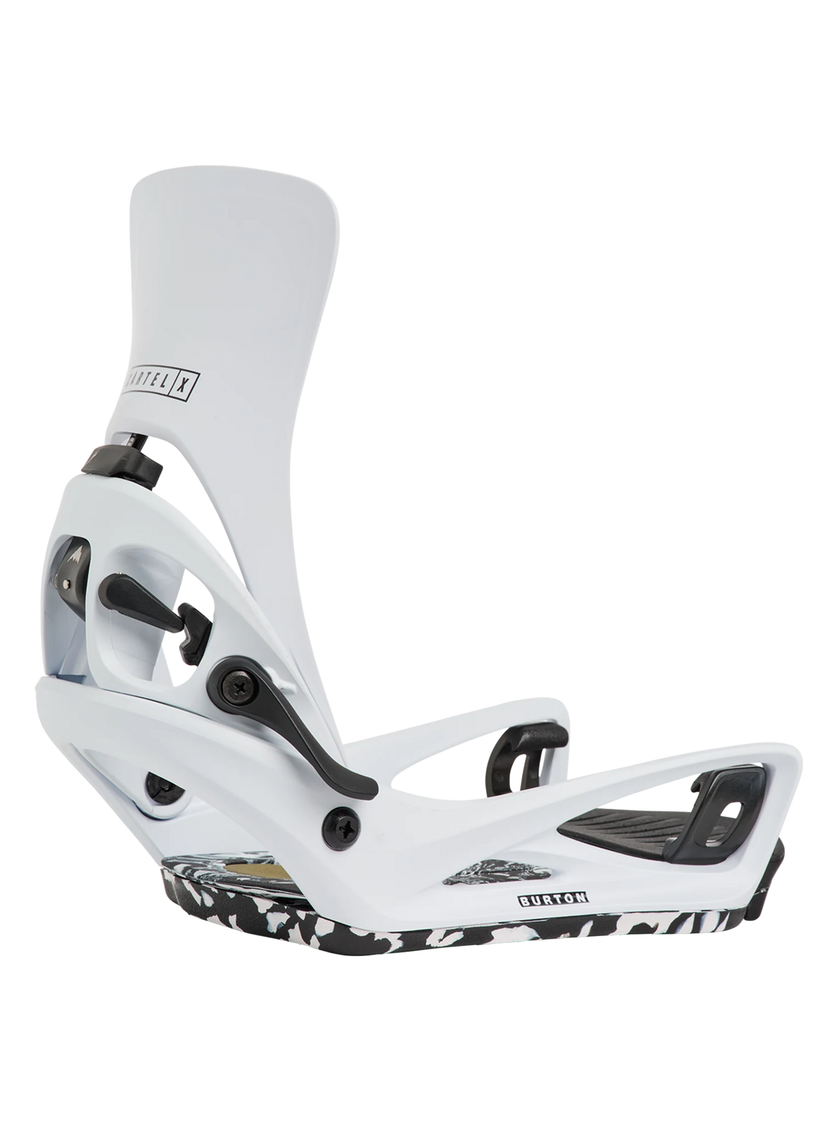 Burton Men's Step On Cartel X Snowboard Bindings 2027 in White
