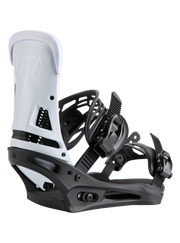 Burton Men's Malavita Snowboard Bindings 2027 in Black / White