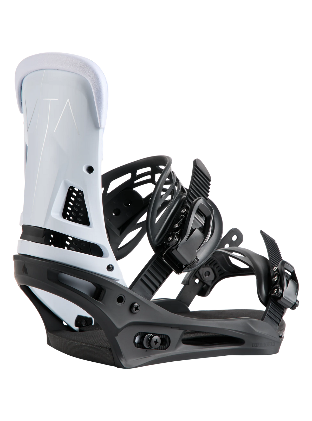 Burton Men's Malavita Snowboard Bindings 2027 in Black / White