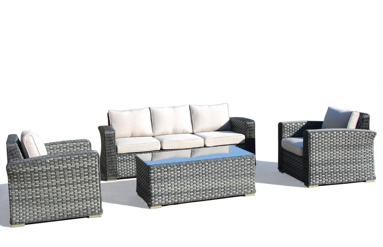 Al Fresco Luna Wicker Seating Set