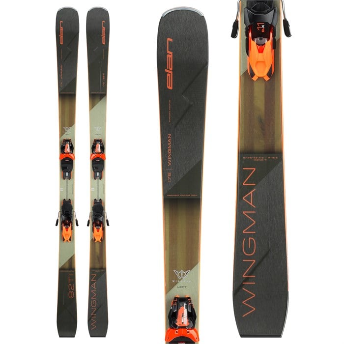 Elan Wingman 82 Ti Skis + ELX 11.0 Bindings 2025