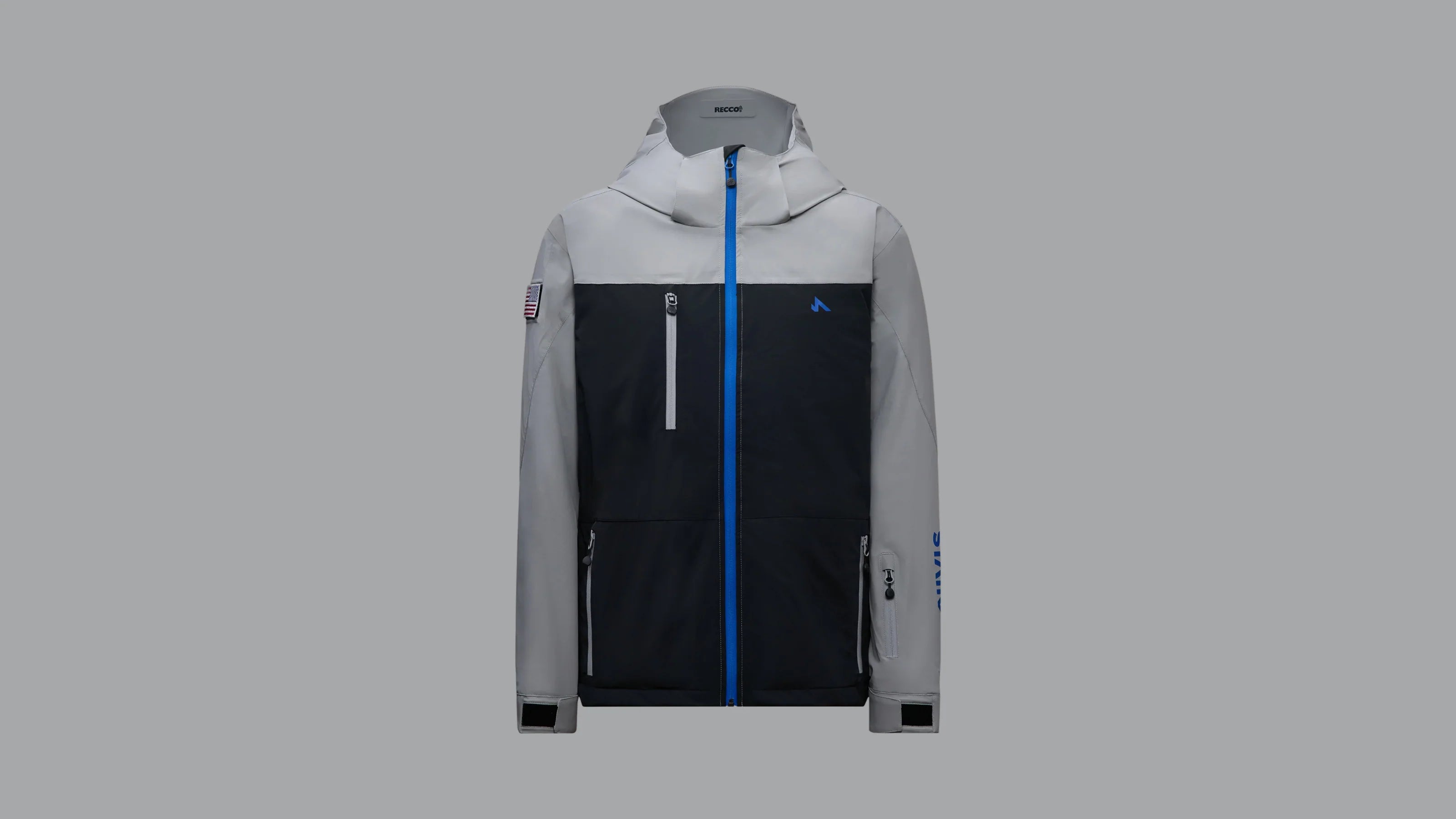 Nivis Protego Ski Jacket Gray-Black