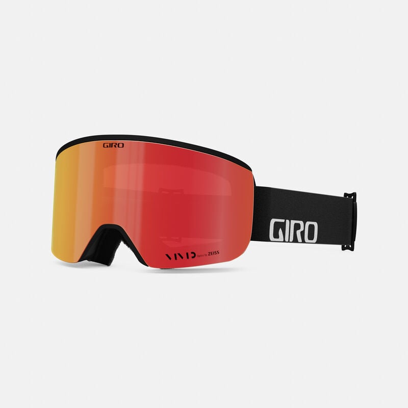 Giro Axis Goggle 2025 Black Wordmark / Vivid Ember / Vivid Infrared