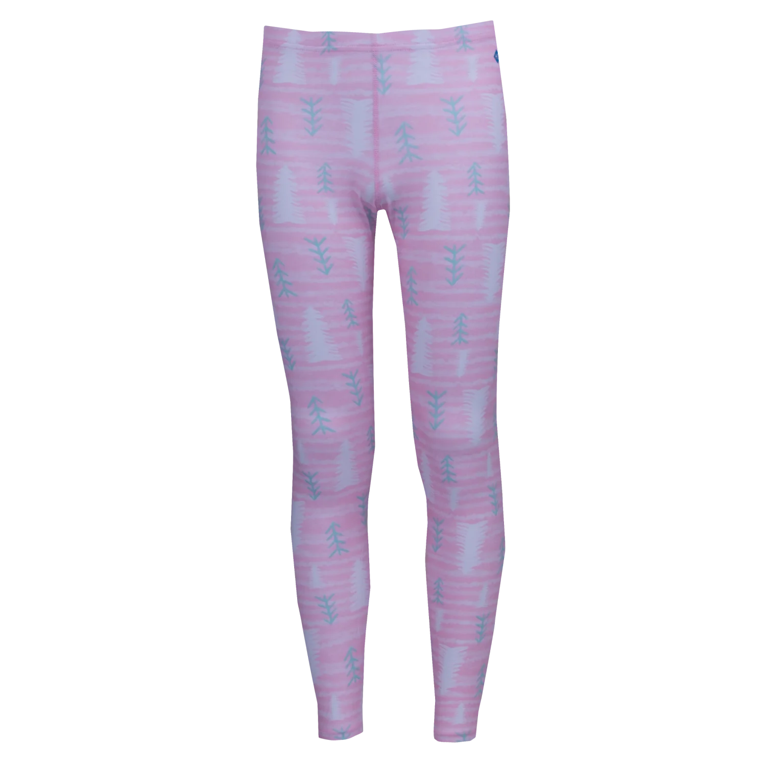 Hot Chillys Youth Originals Print Crew Black Pine Tree