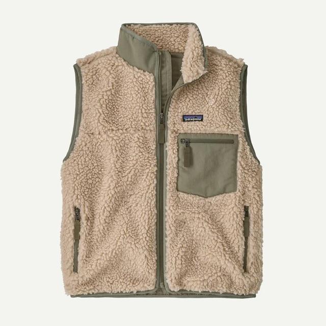 Patagonia Ws Classic Retro-X Vest Dark Natural W/river Rock Green