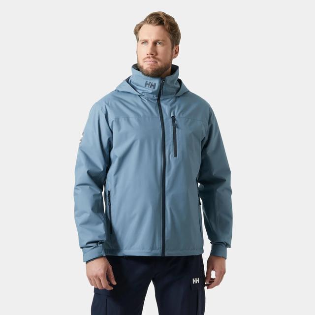 Helly Hansen Crew Hooded Midlayer Jacket 2 Navy