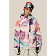 686 Womens Athena Insulated Jacket Sedimentary Print