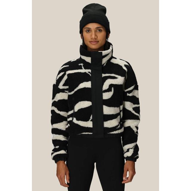 686 Womens Outpost Sherpa Jacket Black Vapors