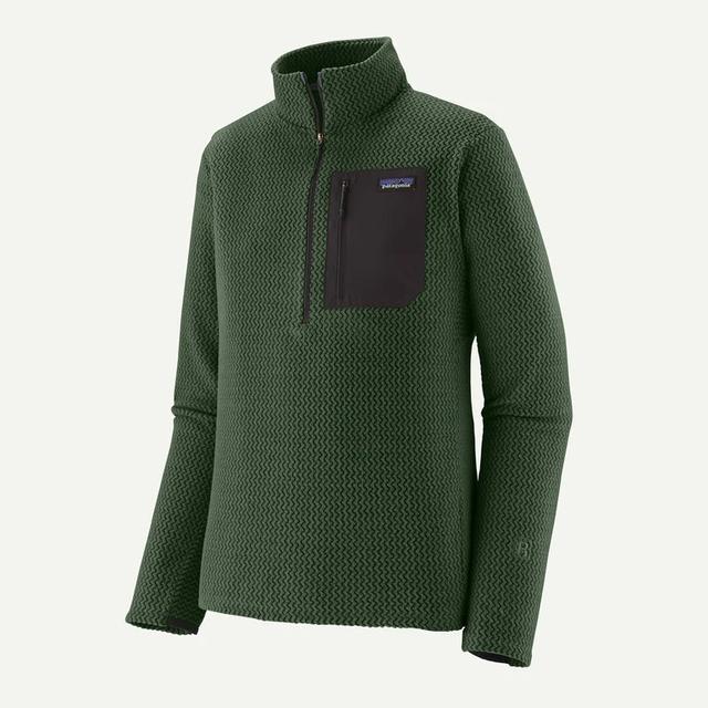 Patagonia Ms R1 Air Zip Neck Treeline Green
