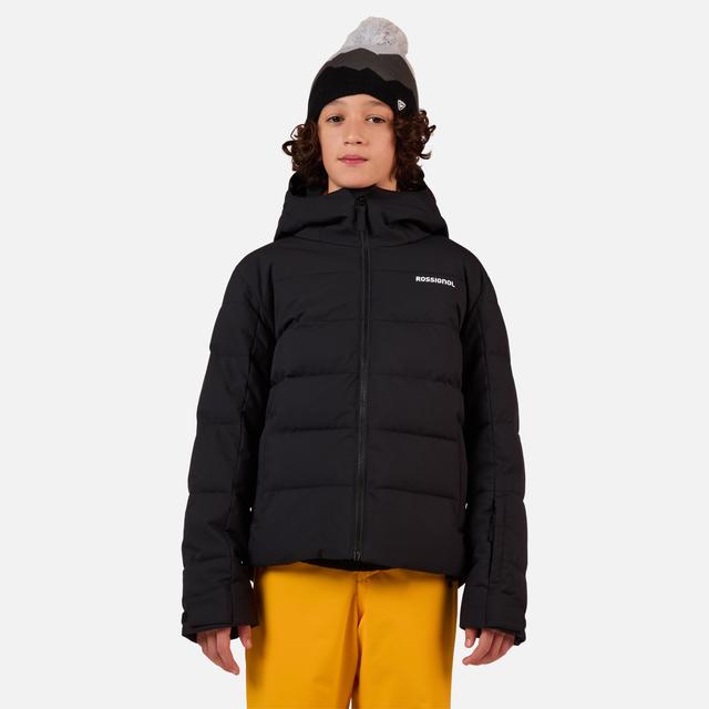 Rossignol Boy Siz Quilted Jacket / Black