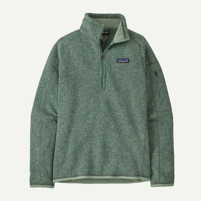 Patagonia Ws Better Sweater 1/4 Zip Ellwood Green