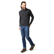 Smartwool Mens Sparwood 1/4 Zip Sweater Charcoal Heather
