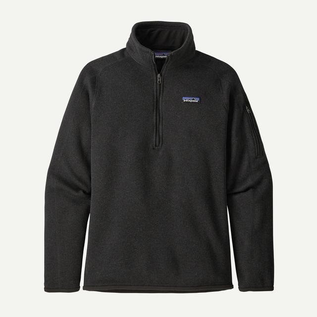 Patagonia Ws Better Sweater 1/4 Zip Black