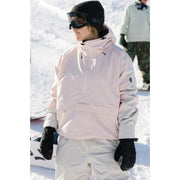 686 Womens Outline Shell Anorak Smokey Pink Colorblock