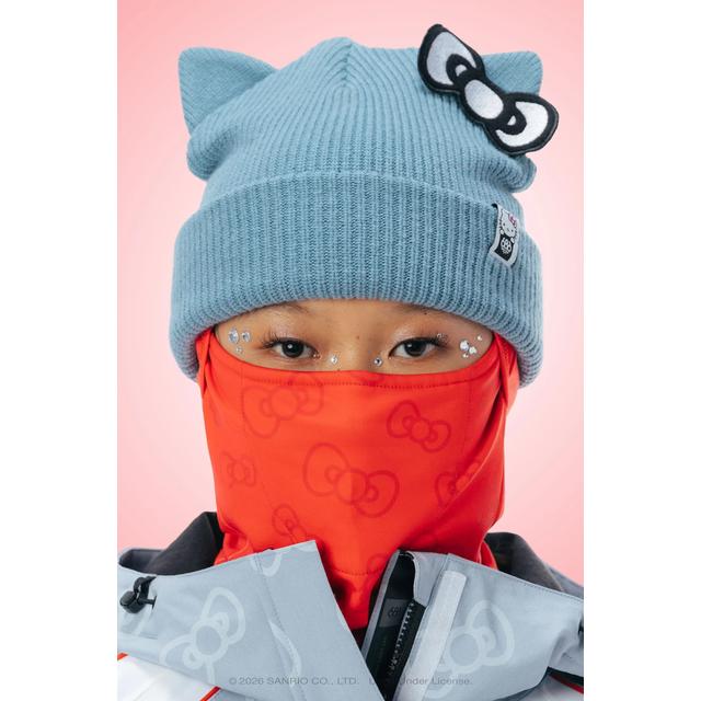 686 Hurra Hinged Balaclava Hello Kitty Red