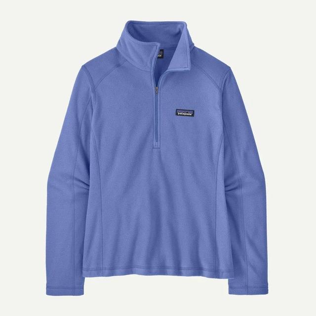 Patagonia Ws Micro D 1/4 Zip Diver Blue