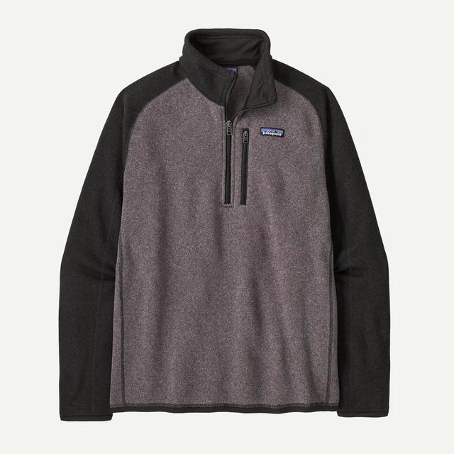 Patagonia Ms Better Sweater 1/4 Zip May Grey